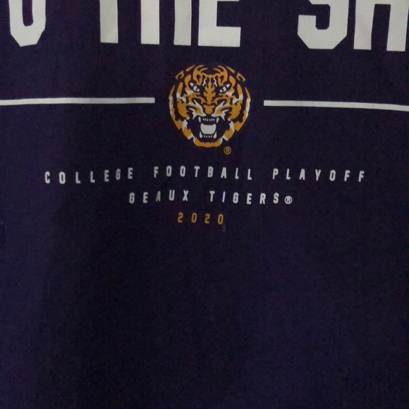 LSU Tigers CFB Playoff Shirt NWT - Picture 3 of 6